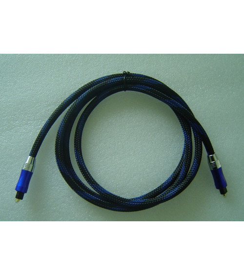 Xiangsheng Upscale fiber optic SPDIF cable with gold plated head anti-shock braided mesh hifi exquis