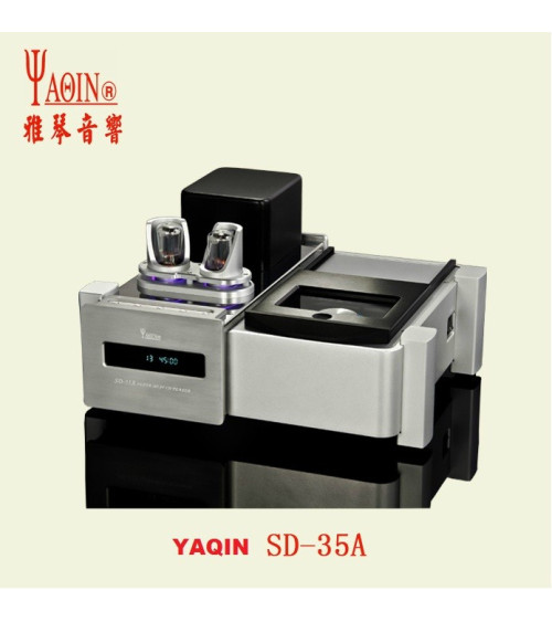 YAQIN SD-35A Tube HDCD CD Player HIFI EXQUIS Tourntable with Coaxial output