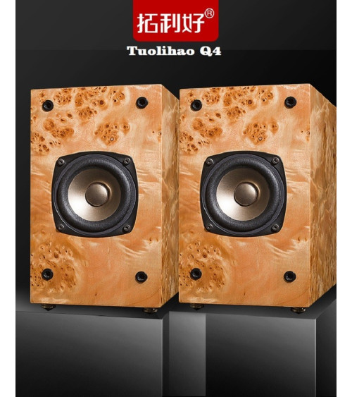 TUOLIHAO Q5 Double Full Range Speaker HIFI EXQUIS Monitor bookshelf