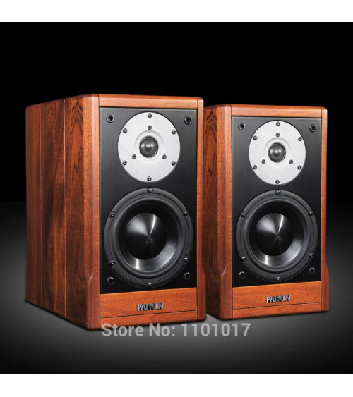PAIYON P9 Two-way Two-unit Passive Speaker Wood Bookshelf Speaker 6 Inch 75W Hifi Speaker HIFI EXQUIS