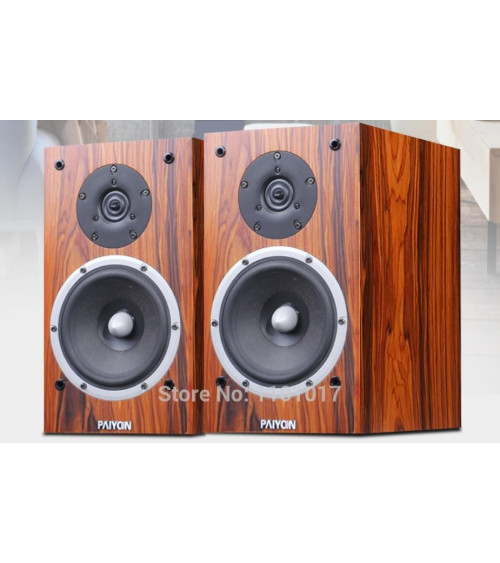 PAIYON P2S Full Range Speakers HIFI EXQUIS Imports of Brazilian Rosewood Bookself Speakers