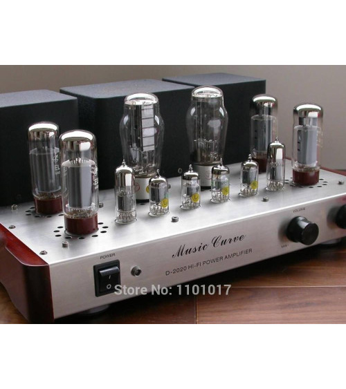 XiangSheng Music Curve D-2020 Standard Version 6550/KT88/KT100/EL34/FU50 Tube Integrated Push-Pull Amplifier HIFI EXQUIS