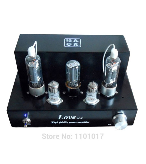 Xinxin 6P13P Vacuum Tube Audio Amplifier HIFI EXQUIS Class A Parallel Handmade Lamp Amp 5w*2