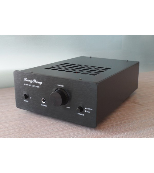XiangSheng H-06A Hybrid amplifier HIFI EXQUIS 6J1 tube pre-amplifier LM1876T transistor mix power with headphone output amp