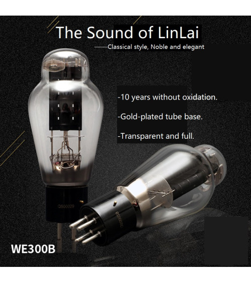 LinLai WE300B Electric Tube HIFI EXQUIS Natural Sound Elegant Appearance