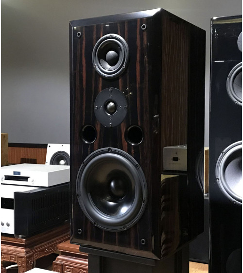 TUOLIHAO 8350 Solid Wood Bookself Speakers Original Imported Danish Scan-Speak