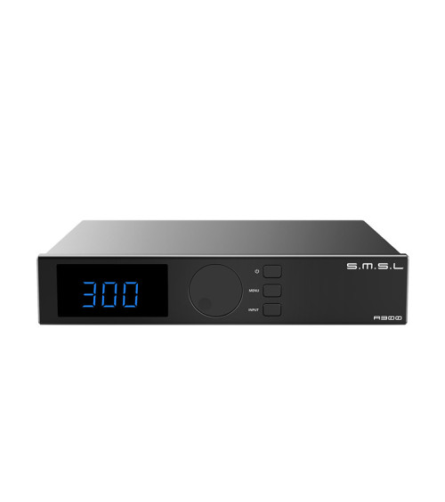 SMSL A300 Hi-res Bluetooth 5.0 Power Amplifier HIFI EXQUIS 2.1 audio system 165W*2 BTL 330W SDB patented Subwoofers Amp