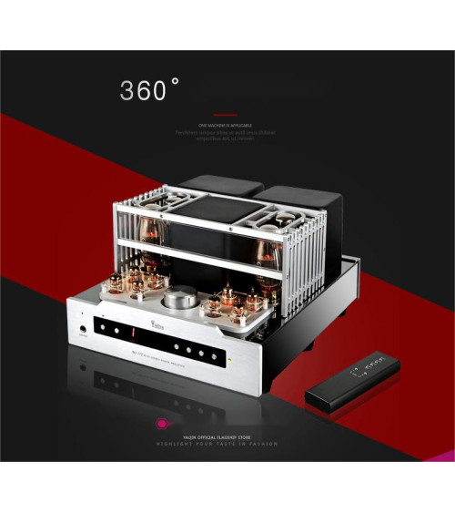 YaQin MS-77T 7027B Push-Pull Tube Amplifier HIFI EXQUIS Lamp Amps Swith Triod and Ultra-Linear Remote