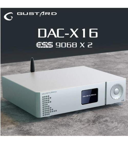 GUSTARD DAC-X16 2 ES9068AS DAC Bluetooth 5.0 LDAC XMOS XU216 DSD512 768 kHz HIFI EXQUIS