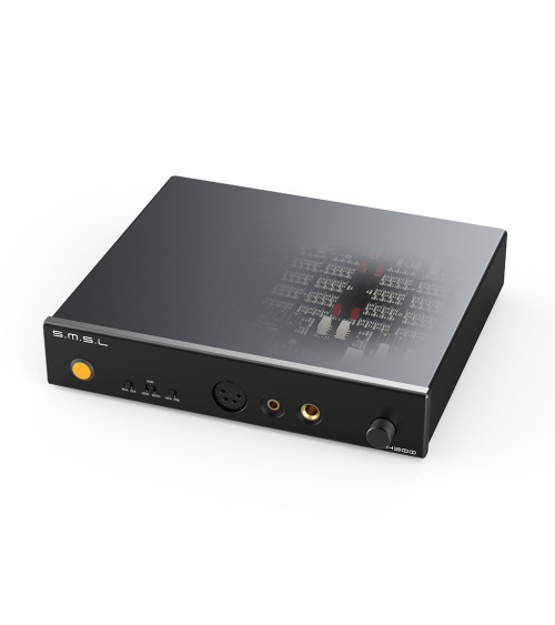 SMSL H300 Fully balanced Headphone Amp & Preamplifier HIFI EXQUIS 10w Gain selectable Headset AMP