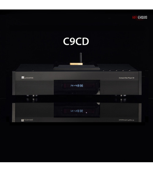 Muzishare C9 Balanced Tube CD Player & ES9038Q2M Decoder HIFI EXQUIS High-Definition Bluetooth 6KE8 Lamp Buffer