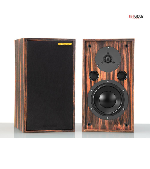 Muzishare CS-3 Deluxe Edition Bookshelf Speaker HIFI EXQUIS Two-Way Ebony wood CS3