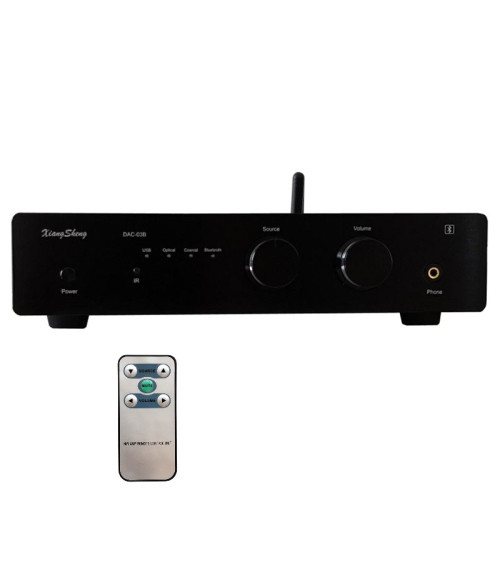 XiangSheng DAC-03A USB XMOS Coaxial Optical DAC HIFI EXQUIS Digital Converter 03A GE5670 Tube output Luxury Version