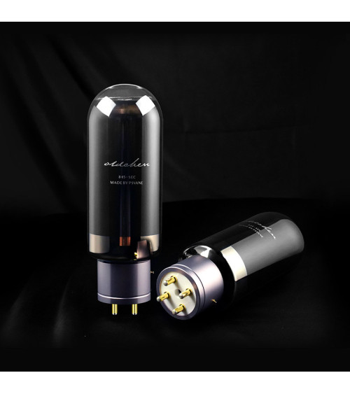 PSVANE 845-SEC Vacuum Tube HIFI EXQUIS Special Customize Version Smoke Glass Black Plate Gold Pin Equivalent 845